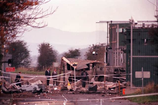 The attack on Coshquin was one of three synchronised bombings across Northern Ireland on October 24 1990