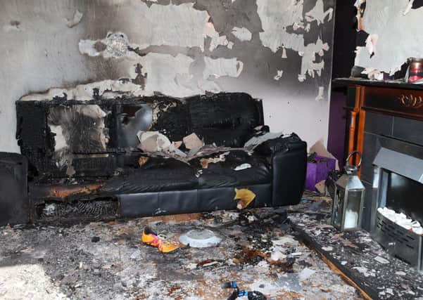Two teenage boys have been injured in a petrol bomb attack in Craigavon, County Armagh, it is understood.
One petrol bomb was thrown at the property in the Lakelands area at about 23:30 on Thursday. Pic: Pacemaker.