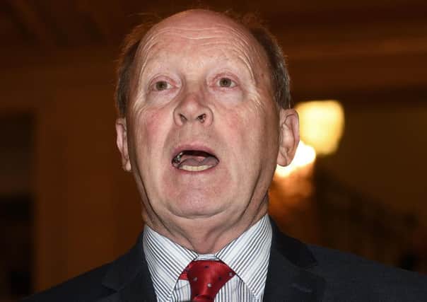 TUV leader Jim Allister says the cost of an Irish language act would be phenomenal