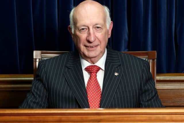 Assembly Speaker Robin Newton