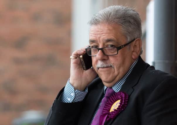 UKIP's David Jones.  Picture by Philip Magowan / Press Eye.