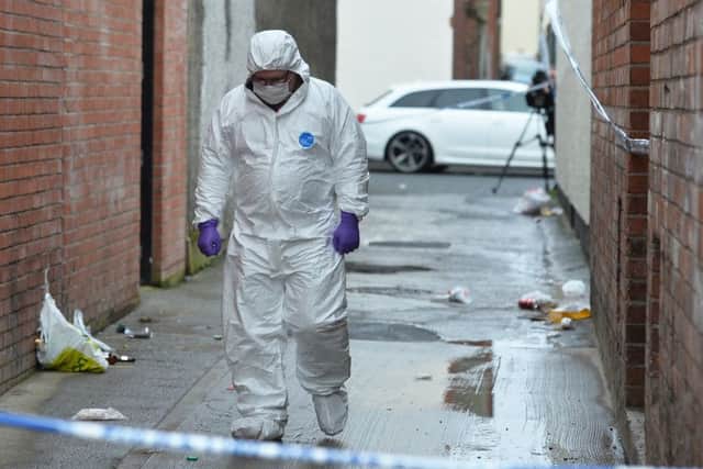Police are investigating an incident in the Castlereagh Road area of east Belfast in the early hours of Wednesday March 29.
Pic by Pacemaker