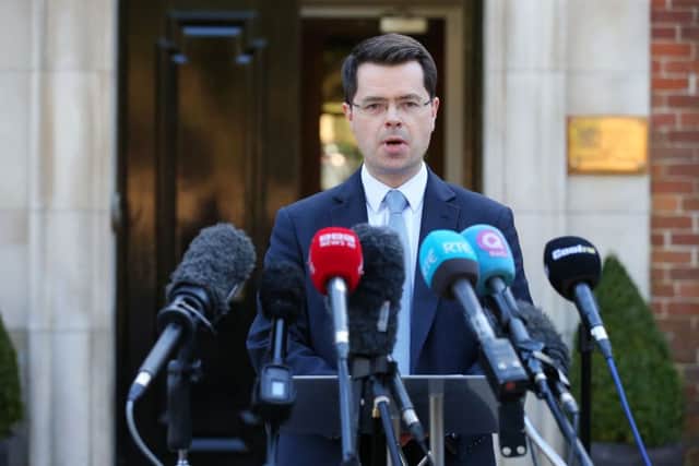 James Brokenshire, seen at Stormont House on Monday, will not be keen on facilitating such a polarising election. Photo by Kelvin Boyes/Press Eye