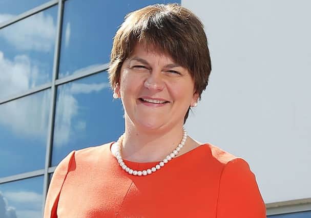 Arlene Foster wrote the letter in 2013