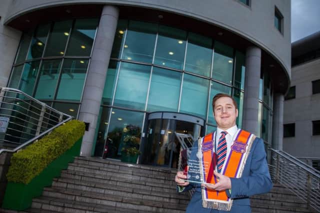 Tandragee man Barry Williamson won the Grand Master's Award