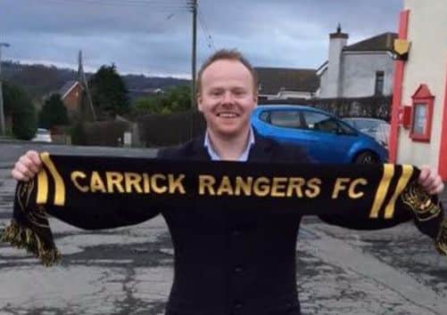 John follows the fortunes of Carrick Rangers