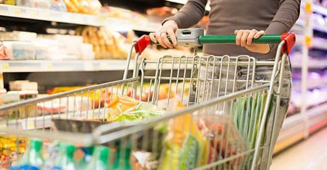 The supermarket price war continues to keep a lid on prices says the BRC