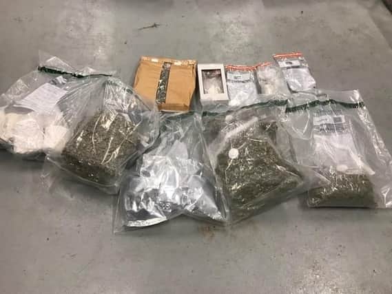 250,000 worth of drugs, including cocaine and cannabis, seized by police in a number of searches carried during Operation Torus from February 27-March 26.