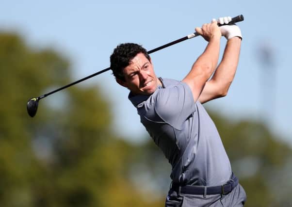 World number two Rory McIlroy.