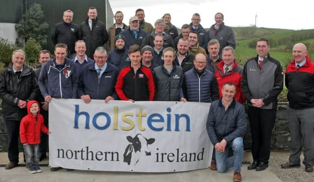 Holstein NI's forthcoming Open Day has attracted tremendous support from businesses throughout the Province. Organisers are pictured with sponsors and trade exhibitors who have confirmed their attendance.