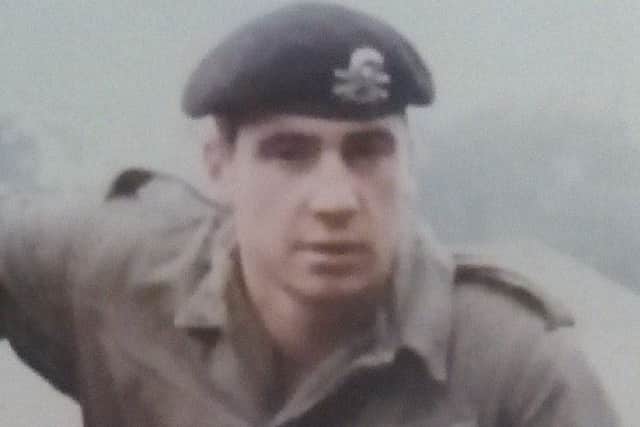 Trooper John 'Jock' Gibbons from Edinburgh was killed in Crossmaglen in 1973 in an IRA bomb attack