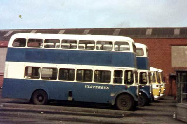 One of the earliest Ulsterbuses from the 1960s
