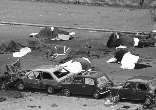 Four soldiers were murdered in the 1982 IRA Hyde Park bomb attack