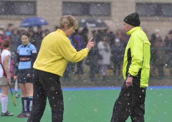 Hockey clubs across Ulster are experiencing difficulties in finding umpires, leading to points deductions and even one potential relegation. Photograph: Rowland White / PressEye
