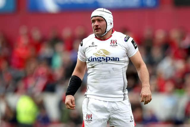 Ulster's Rory Best scored the opening try against Munster