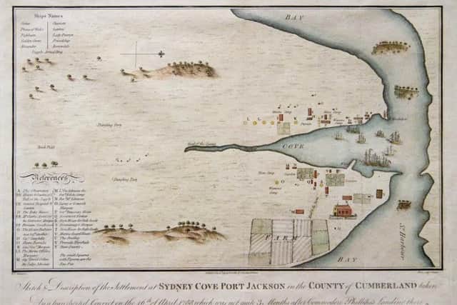 Port Jackson. Late 1700s