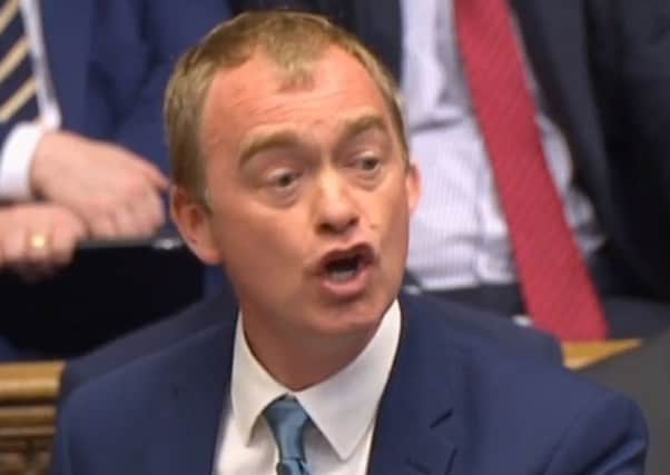 Liberal Democrats leader Tim Farron speaks during Prime Minister's Questions in the House of Commons, London. PRESS ASSOCIATION Photo. Picture date: Wednesday April 19, 2017. See PA story POLITICS PMQs Farron. Photo credit should read: PA Wire