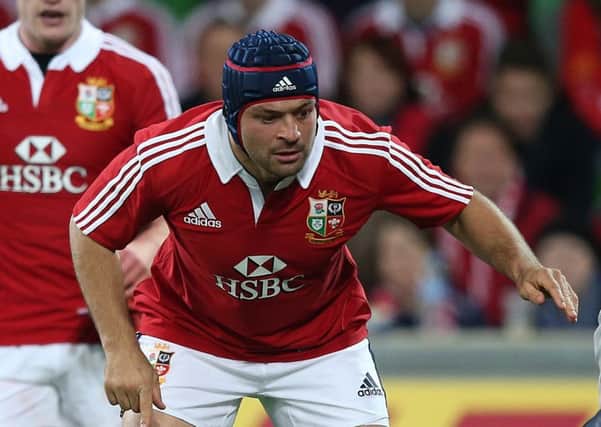 Rory Best in action with the Lions during the Australia 2013 tour