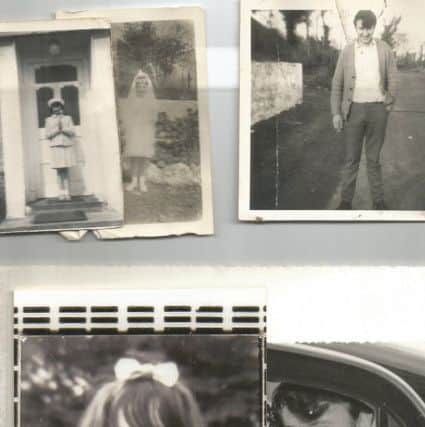 Scrapbook photos of Geraldine and Anthony O'Reilly in happier times before she was killed in the 1972 bomb.
