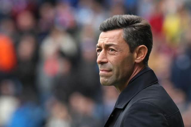 Rangers boss Pedro Caixinha is facing his first duel with Brendan Rodgers
