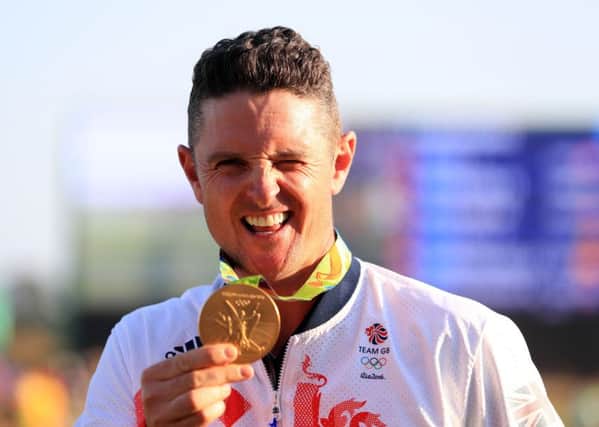 Just a year after winning Olympic gold, Justin Rose is set to play in Northern Ireland. Photo: Mike Egerton/PA Wire.