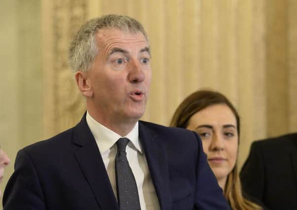 Mairtin O Muilleoir, finance minister before the Executive collapsed, said the secretary of states budget announcement must be opposed vociferously