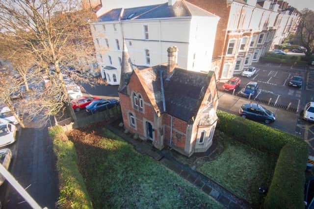The asking price is Â£150,000 for the Methodist College owned property