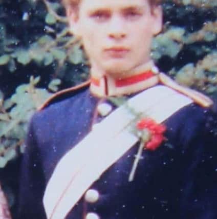 Trooper Simon Tipper, 19, was one of four soldiers killed in the IRA bomb attack on the Household Cavalry at Hyde Park, London in 1982.