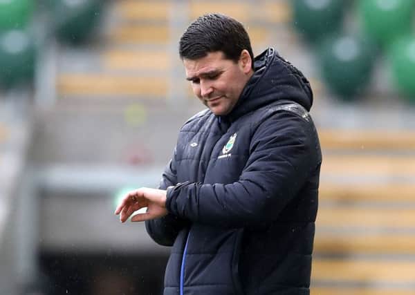 Is the season over yet? Linfield manager David Healy is hoping his side can hold on to their lead at the top of the table this weekend.