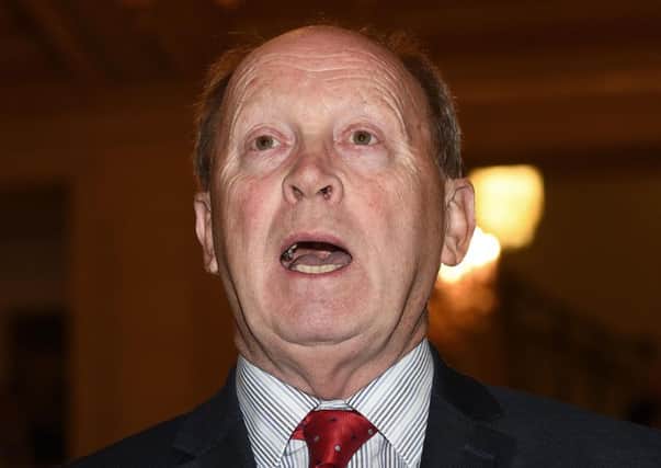 Jim Allister accused the DUP of 'weakening its stance' over an Irish language act