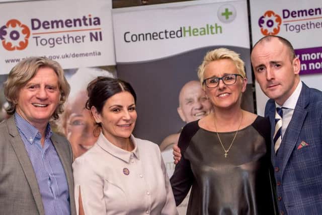 Douglas Adams, CEO Connected Health, Lorraine Corr, Care Manager NI, Judith Marcus Quality, Manager NI, Ryan Williams, Director