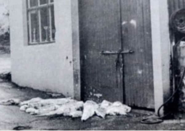 Alan Dallas' father Leslie was shot dead by the IRA along with Austin Nelson and Ernie Rankin as they stood outside Dallas garage in the village of Coagh, near Cookstown in 1989.
