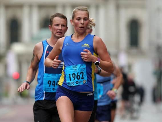 Northern Ireland's Laura Graham won the women's race at Monday's Belfast City Marathon