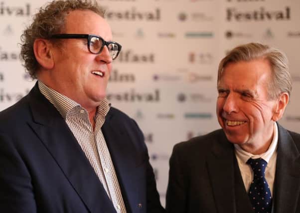 The Journey actors Colm Meaney (left) and Timothy Spall