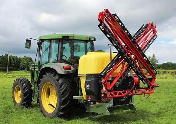 Blaney Agri will be exhibiting new compact hedge cutter and updated deluxe spray boom range at the Balmoral Show, stand B3