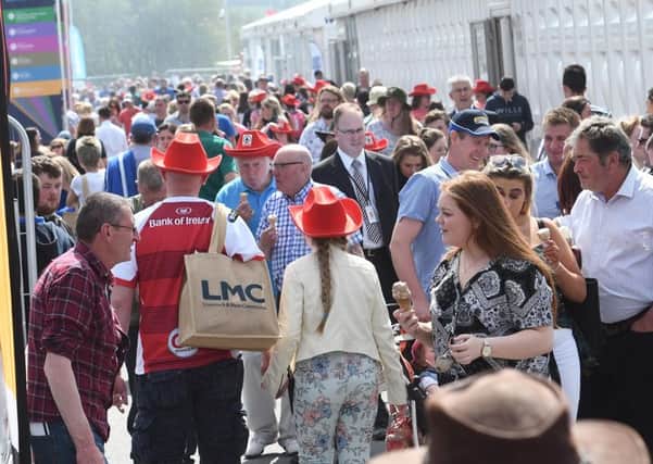 Crowds gather for the  annual  Balmoral Show, located on the former Maze prison site near Lisburn, Co Antrim,  which runs until Saturday. Tens of thousands of people are expected to attend the four day event, which in previous years lasted three days. Picture: Colm Lenaghan/Pacemaker