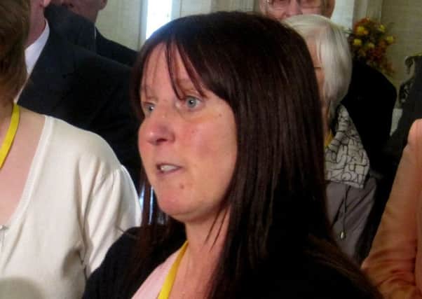Serena Hamilton, whose soldier father David Graham was murdered by the IRA