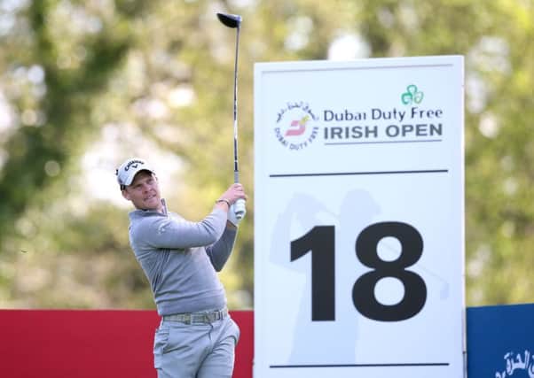 England's Danny Willett on the 18th tee during day one of last year's Irish Open. Photo: Brian Lawless/PA Wire.