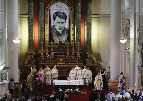 Saturdays beatification ceremony for Fr John Sullivan in Dublins Gardiner Street Church