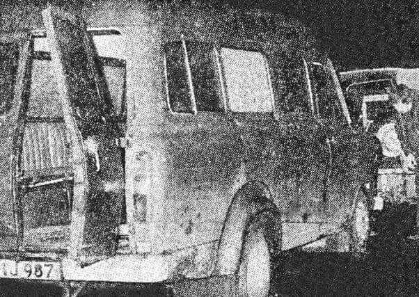 Ten Protestant workmen were forced out of their van and murdered by the roadside in the 1976 atrocity
