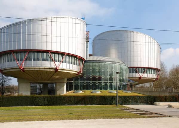 The European Court of Human Rights at Strasbourg
