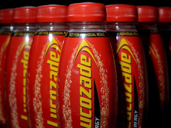 The amount of sugar in Lucozade drinks has been reduced by 50 per cent.