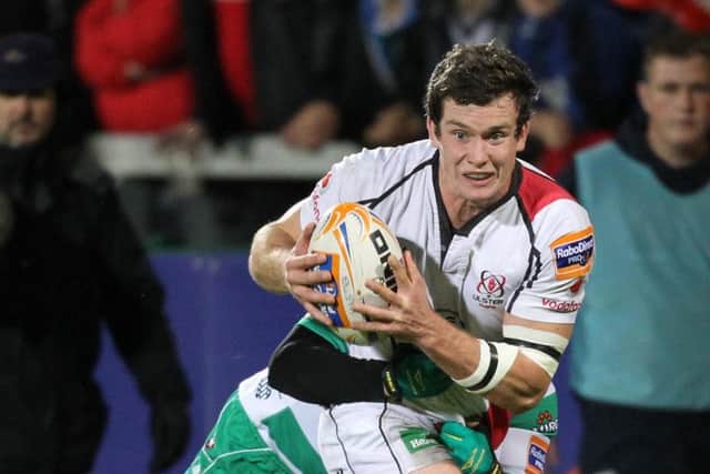 Ian Whitten in action for Ulster before his move to English club Exeter
