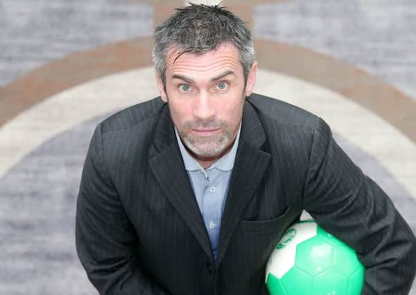 Keith Gillespie pictured at the Crown Plaza Hotel in Belfast where he announced his new role as a football agent