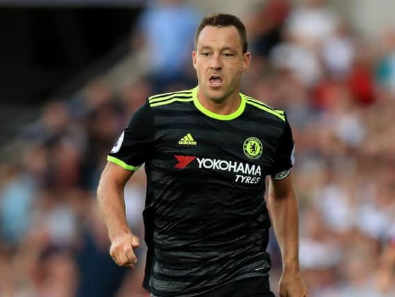 John Terry played his final game for Chelsea on Sunday