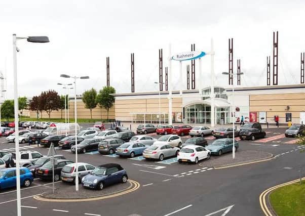 The 14-year-old has been banned from Rushmere Shopping Centre in Craigavon