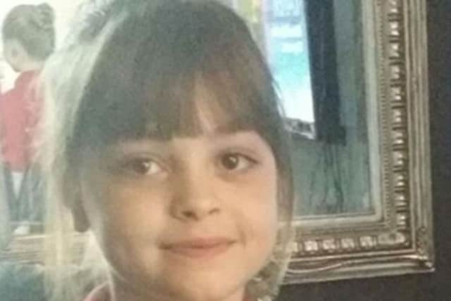 Saffie Roussos, 8, was killed in the Manchester bombing
