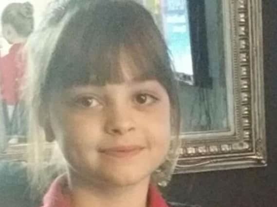 Saffie Roussos, 8, was killed in the Manchester bombing