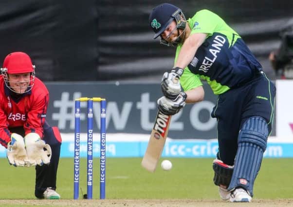 Paul Stirling blasted a brilliant 115 but Armagh were not impressed