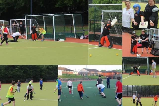NICS Hockey Club delivered a coaching programme for children with learning difficulties with the support of Ulster Hockey and Playball